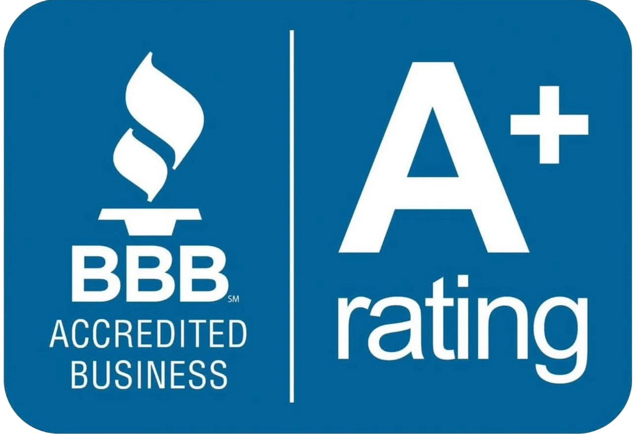 BBB Accredited Business A+ Rating